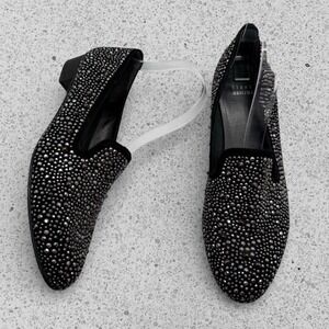 Stuart Weitzman Slipbead Studded Loafer size‎ 8